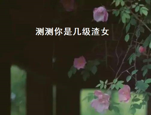 测测你是几级渣女 渣女是什么样子的女人54806