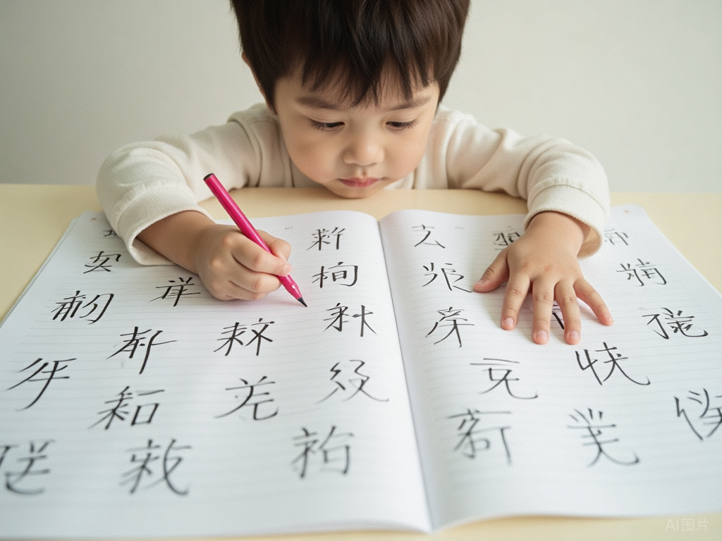 有没有觉得自己的作业本上的字迹像是外星文字