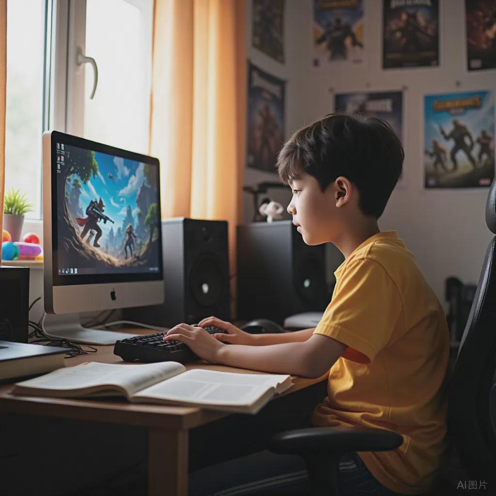 孩子初二不好好学习、沉迷游戏