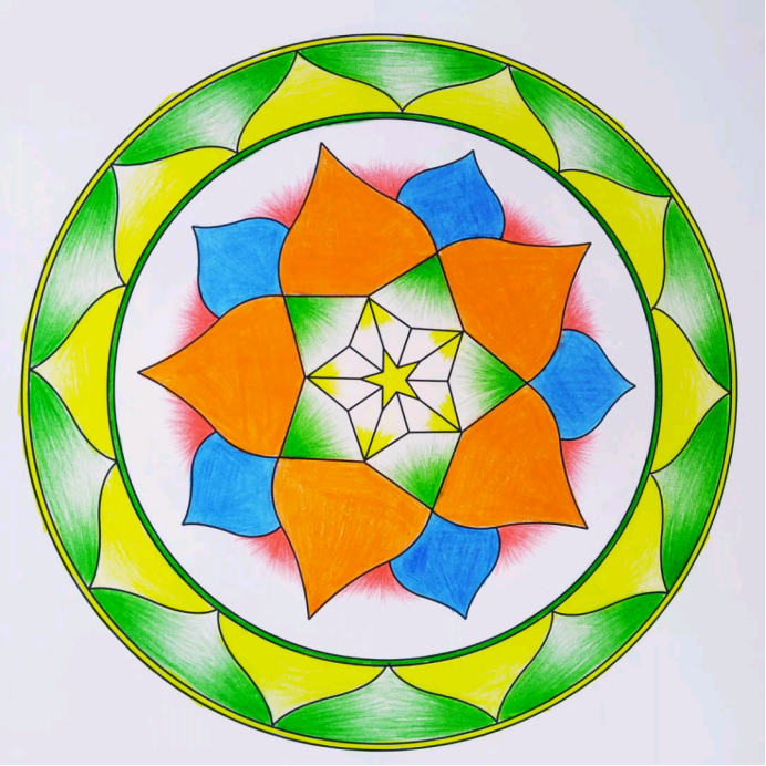 曼陀罗绘画