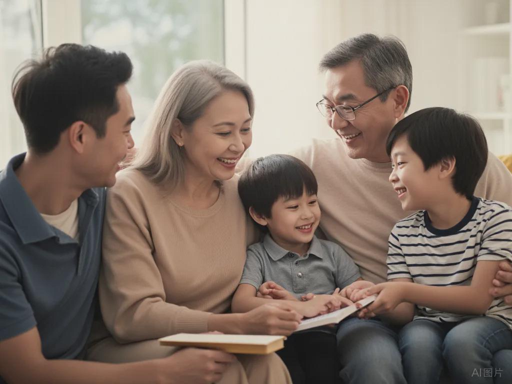 亲子关系融洽