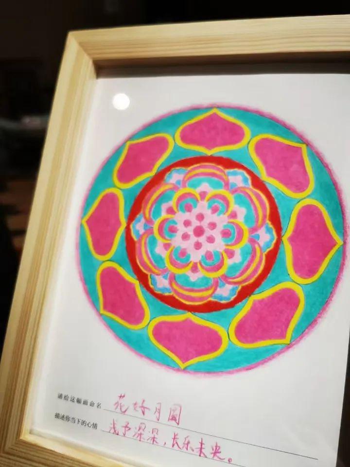 曼陀罗绘画案例