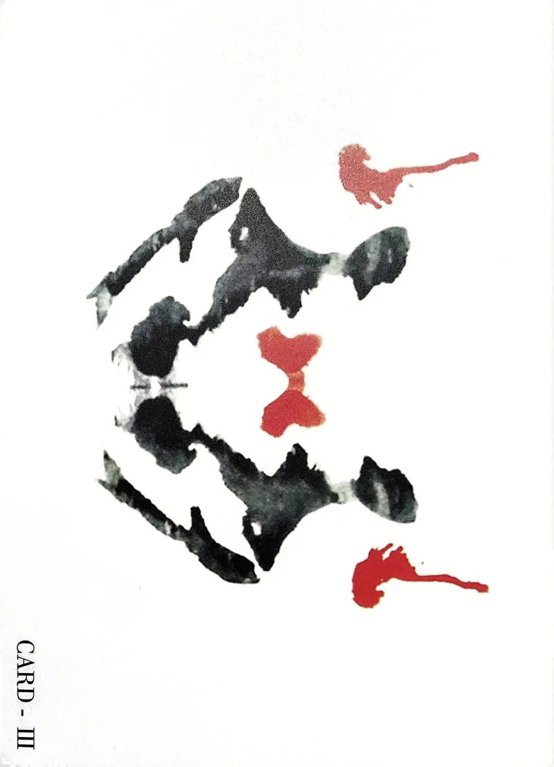 罗夏墨迹图卡