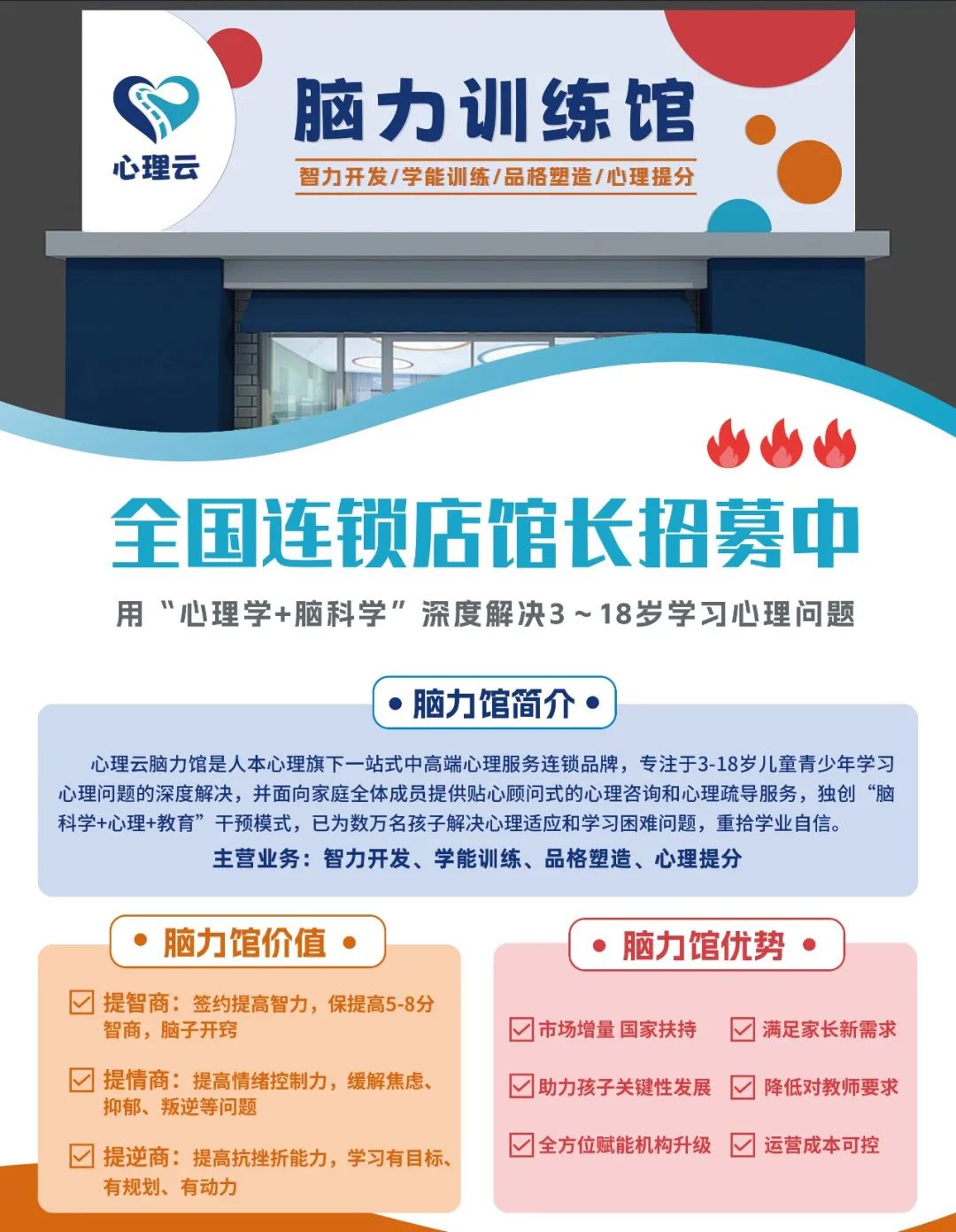 心理云脑力馆招商加盟中