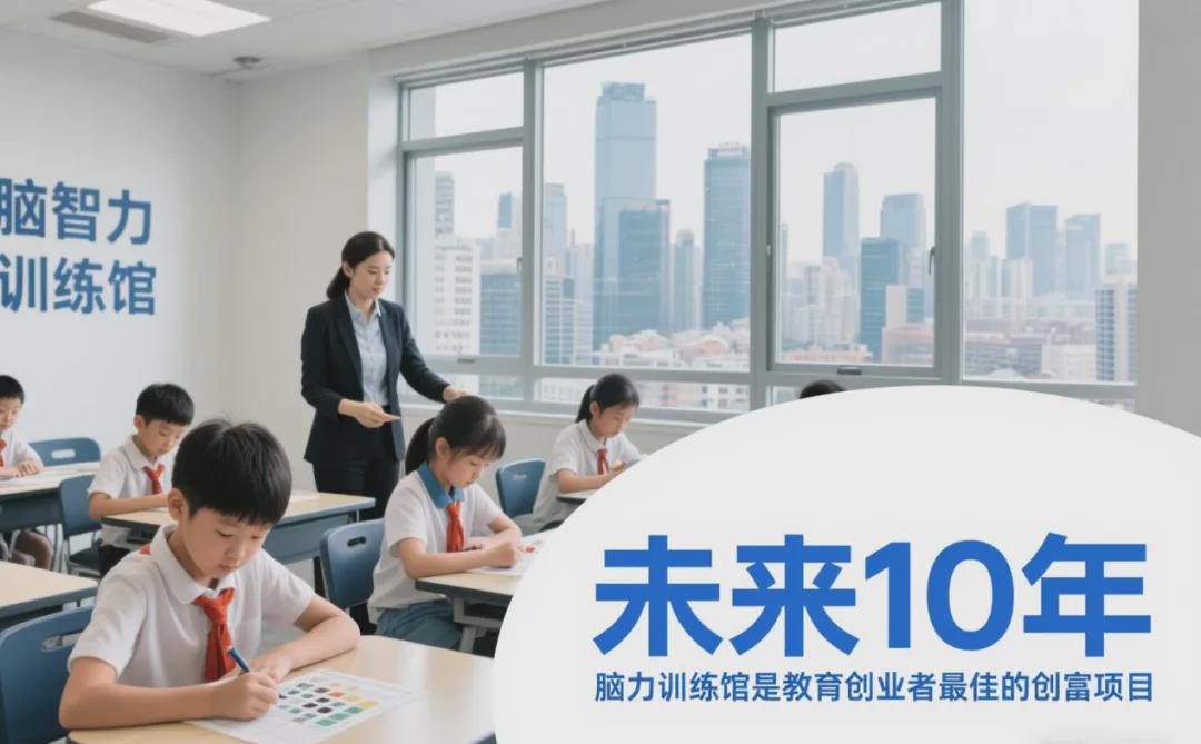 为什么说未来10年，脑力训练馆是教培从业者最佳的创业项目