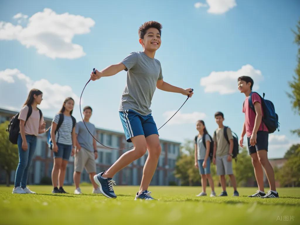 学习前进行5-10分钟轻度运动（如跳绳）