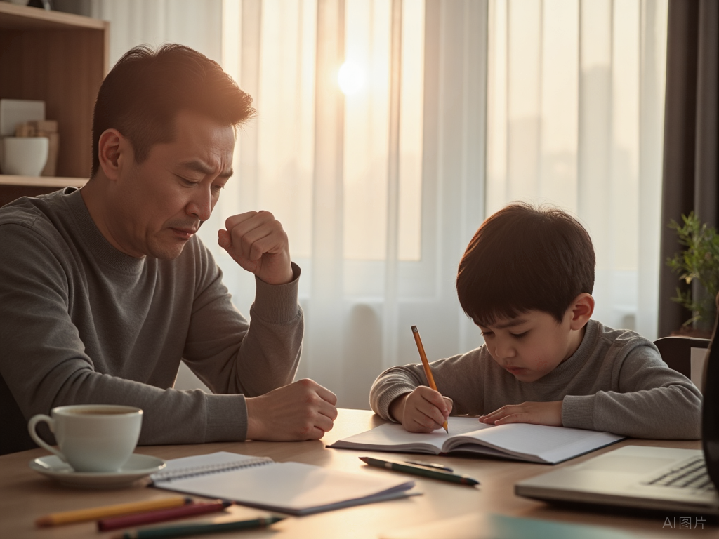 孩子写作业拖拉磨蹭