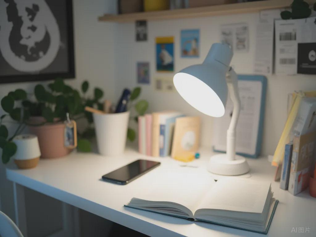 孩子每天挑灯夜读