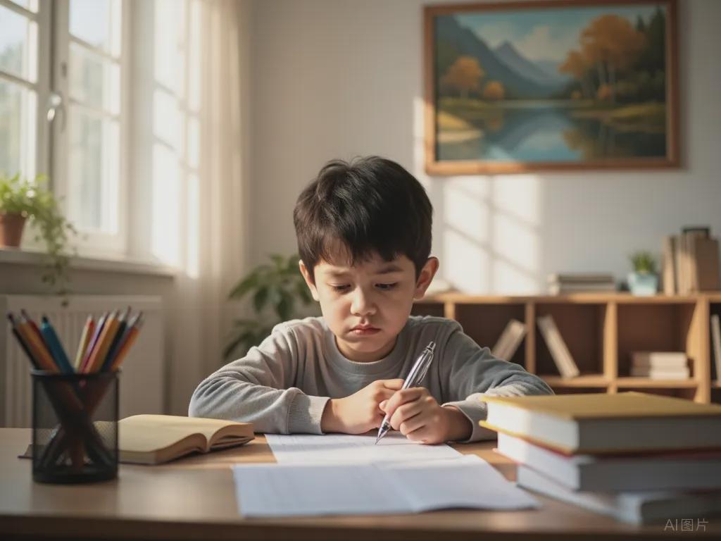 孩子考前焦虑紧张