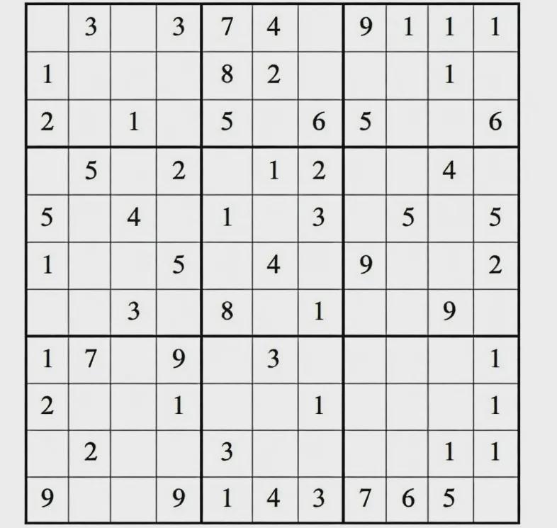 数独注意力训练